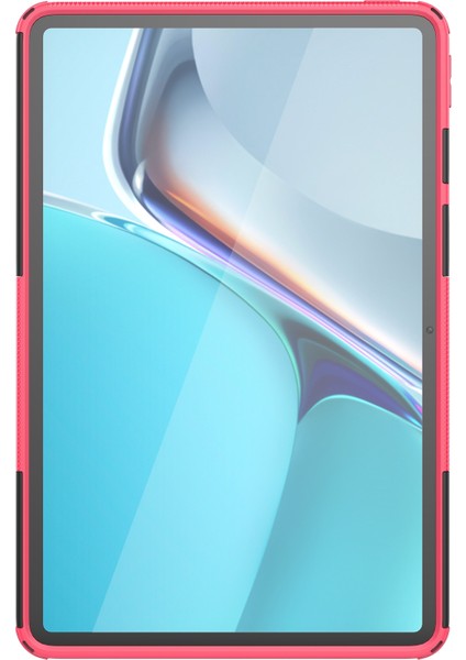 Huawei Matepad 11 Kırmızı Için Tpu+Pc Koruyucu Kılıf (Yurt Dışından)
