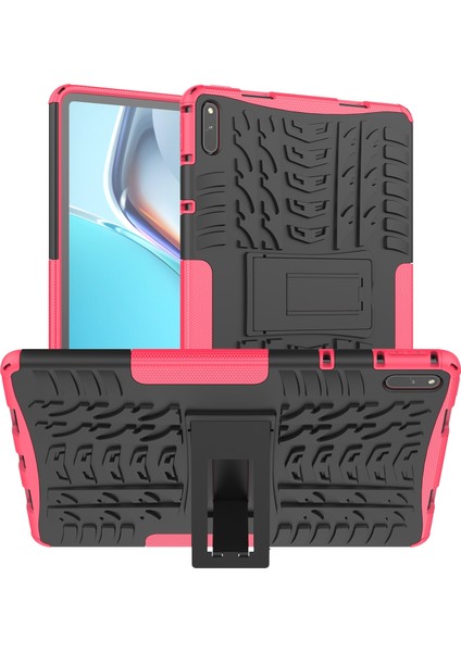 Huawei Matepad 11 Pembe Için Tpu+Pc Koruyucu Kılıf (Yurt Dışından)