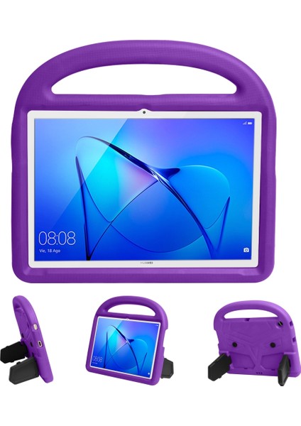 Huawei Mediapad T3 10 9.6 Inç Mor Için Serçe Stili Eva Kılıf (Yurt Dışından)