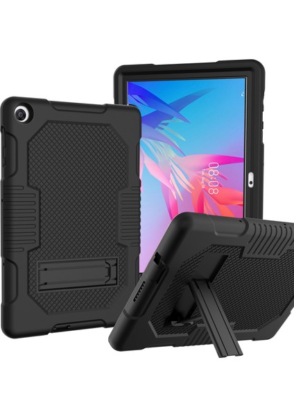 Huawei Matepad T10 Siyah Için Tutuculu Koruyucu Kılıf (Yurt Dışından)