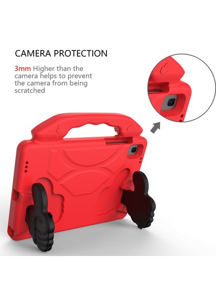 Huawei Matepad 10.4 Kırmızı Eva Düşme Önleyici Kapak (Yurt Dışından) fiyatları