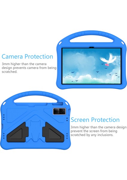 Oppo Pad Air 10.36 2022 Mavi Için Eva Darbeye Dayanıklı Tablet Kılıfı (Yurt Dışından) modelleri