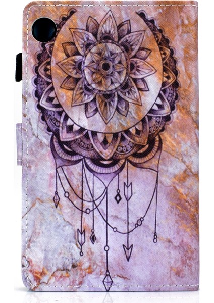 Huawei Matepad T8 Boyalı Düz ​​deri Kılıf Dreamcatcher Için (Yurt Dışından)