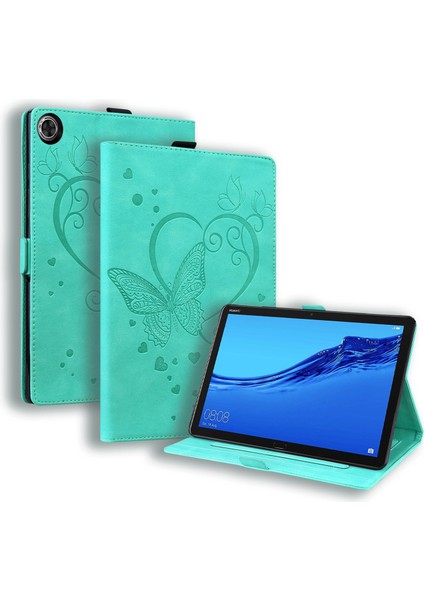Huawei Mediapad C5 / M5 10.1 Yeşil Kılıf (Yurt Dışından)