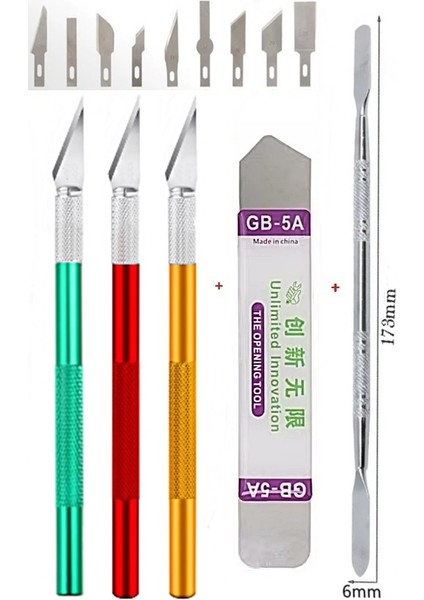 Çokamaçlı 3in1 Çubuk Pena Neşter Seti