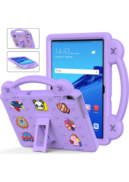 Huawei Mediapad T5 10.1 Açık Mor Tablet Kılıfı (Yurt Dışından)