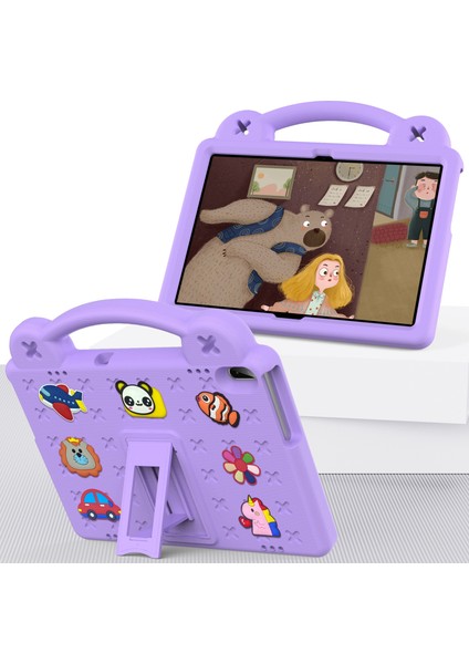 Huawei Mediapad T5 10.1 Açık Mor Tablet Kılıfı (Yurt Dışından)