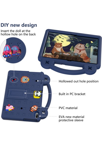 Huawei Mediapad T5 10.1 Lacivert Tablet Kılıfı (Yurt Dışından) modelleri