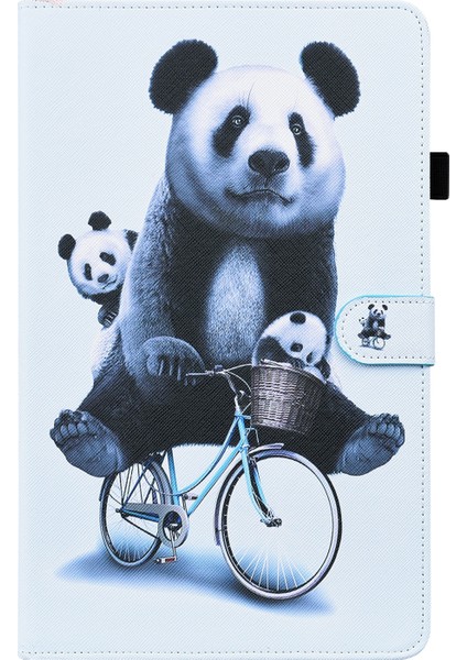 Huawei Mediapad T5 10.1 Inç Kılıf Bisiklet Panda Için (Yurt Dışından)