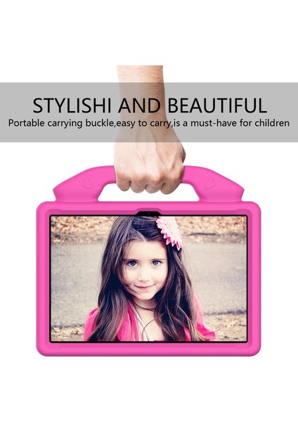 Huawei Mediapad T10S 10.1/T10 9.7 Rosered Için Başparmak Braketli Eva Düşme Önleyici Kapak (Yurt Dışından) fırsatları