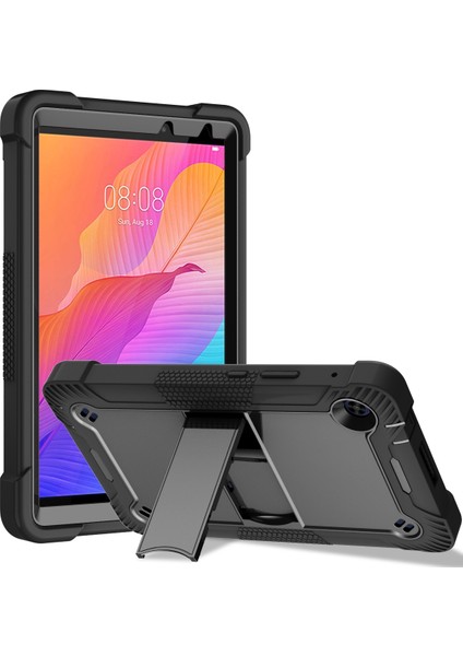 Huawei Matepad T8 Siyah Için Silikon + Pc Kılıfı (Yurt Dışından)