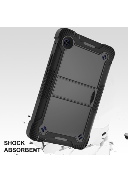 Huawei Matepad T8 Siyah Için Silikon + Pc Kılıfı (Yurt Dışından)