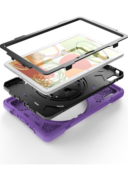 Huawei Matepad 10.4 Inç Silikon+Pc Koruyucu Kılıf Mor Için (Yurt Dışından) modelleri