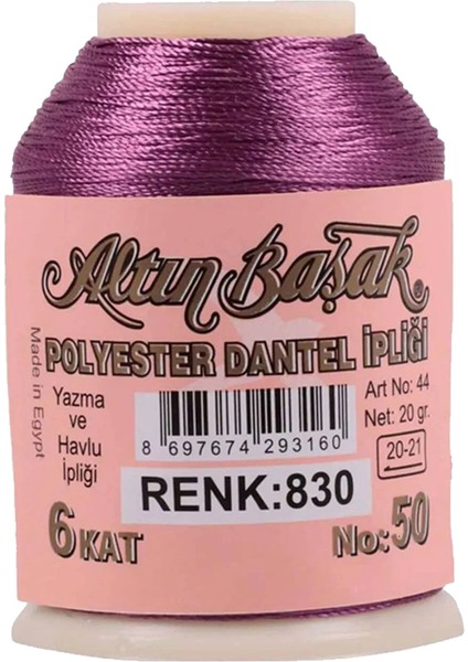 Oya ve Dantel Ipi 20 gr - Royaleks - No: 830