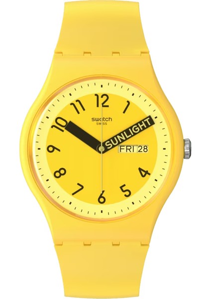 SO29J702 Swatch Proudly Yellow Unisex Kol Saati SO29J702