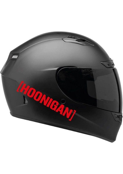 Tek Renk Hoonigan (Hoonigan Helmet Stickers) Kask Sticker Etiket Modeli