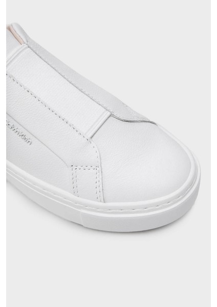 Logolu Kalın Tabanlı Sneaker Ayakkabı HW0HW0228902V Bayan Ayakkabı HW0HW02289 02V indirimleri