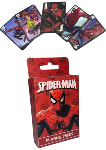 Örümcek Adam Spider Man Iskambil Kartı Oyun Kartı Poker Kar