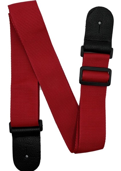 Guitarsdüz Kırmızı Gitar Askısı