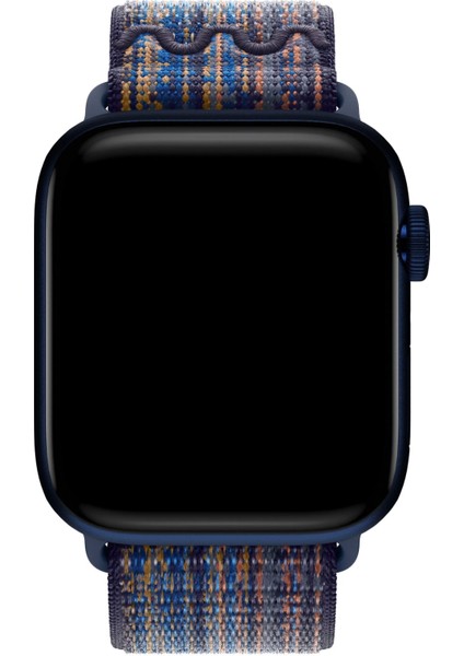 Apple Watch 10 46MM Hasır Kordon Strap Kayış 2025 Renkleriyle Yeşil-Mavi-Siyah-Pembe Krd-91 fırsatları