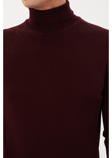 Klasik Kalıp Basic Tam Balıkçı Yaka Triko-T1004