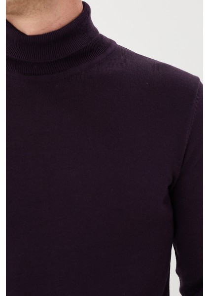Klasik Kalıp Basic Tam Balıkçı Yaka Triko-T1004