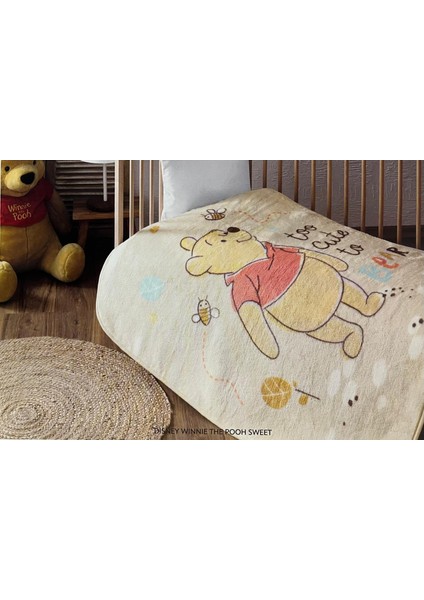 Lisanslı Disney Winnie The Pooh Sweet Bebek Battaniyesi