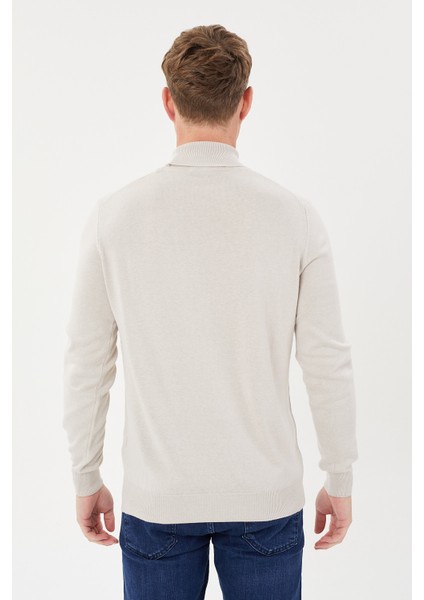 Klasik Kalıp Basic Tam Balıkçı Yaka Triko-T1004