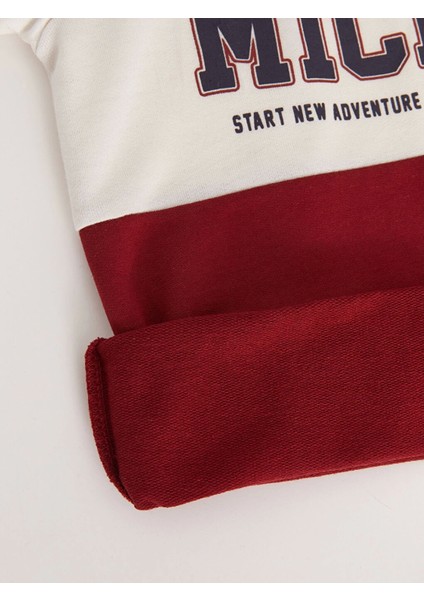 Lcw Kids Kırmızı Kapüşonlu Baskılı Uzun Kollu Erkek Çocuk Sweatshirt modelleri