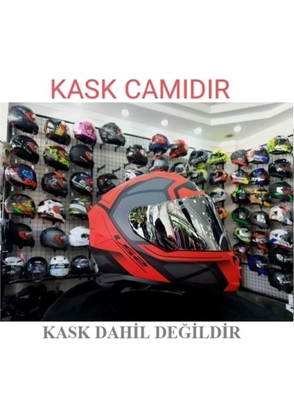 Rapid-Rapid Mini-Stream-Storm Kask Camı Gri Vizör
