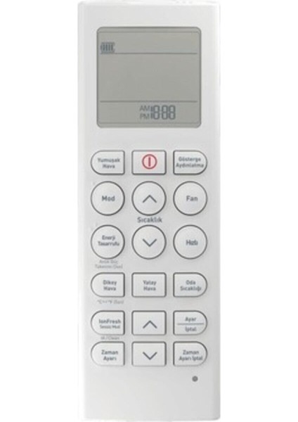 A+++ Klima Kumandası A+++ 9000 Btu/h 4 Yıl Yok Beyaz 9000 Btu/h Ithalatçı Garantili Ev Tipi Klima Y