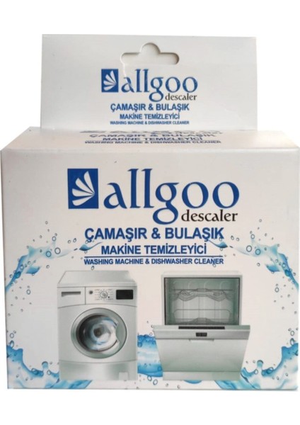 Regal Allgoo Çamaşır Bulaşık Makinesi Temizleyici 5'li Paket 40 gr