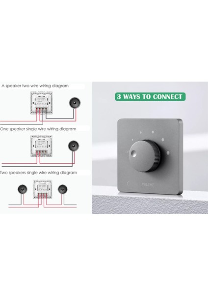 MV-608C Trafolu 50W Volüm Kontrol Cihazı