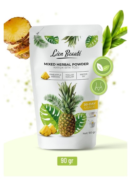 Detoks Form Ananas Bromelain Çayı Tozu