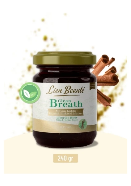 Lien Beaute Clean Breath Meyan Köklü Karışık Bitkisel Macun 240 gr