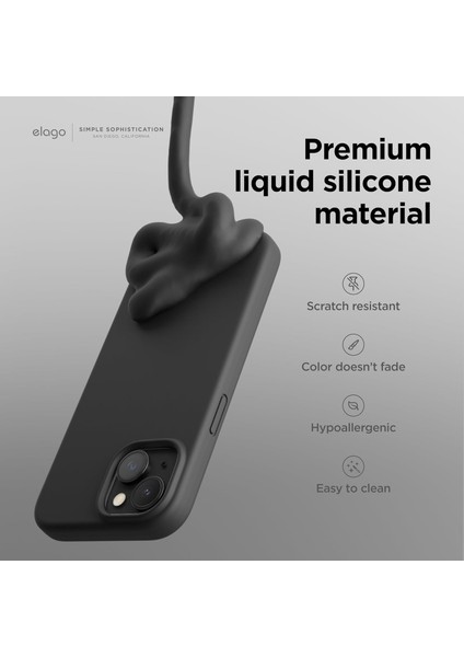 Apple iPhone 15 Plus ile Uyumlu Telefon Kılıfı Kadife Iç Yüzey Soft Tasarım Lansman Kılıf modelleri