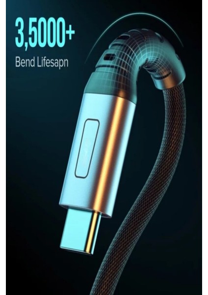 C1 Type-C To Type-C 5A/100W Şarj ve Data Kablosu -2mt