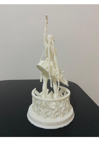 Arcane Jinx Figürü V2 - League Of Legends - Beyaz - Boyamaya Uygun - 20 cm modelleri