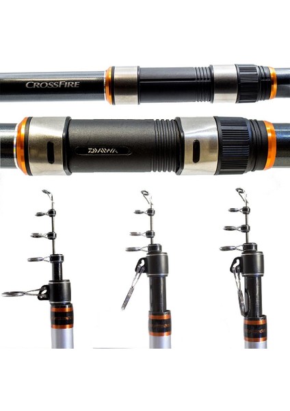 Crossfire 4.20M 100-250GR Tele Surf Olta Kamışı fiyatları