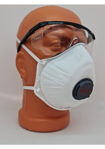 Bm 022A Ffp2 Konik Ventilli Toz Maske (400 Adet)