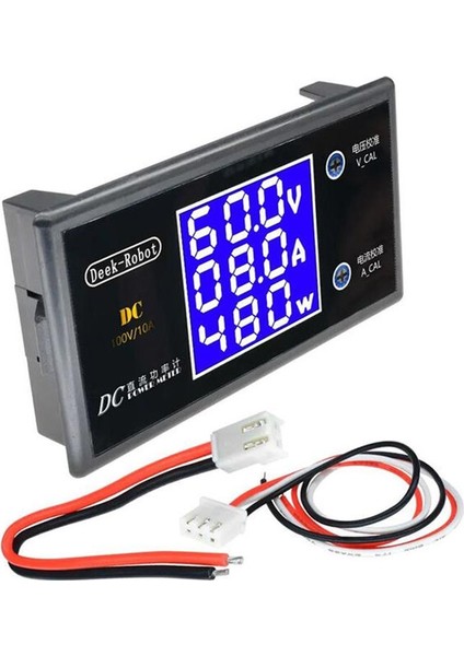 0-100V 10A 1000W Dijital Voltmetre - Ampermetre - Wattmetre