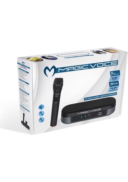 Magıcvoıce MV-3811 Vhf El Tipi Telsiz Mikrofon (4767)