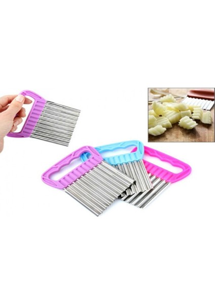Chips Chopper Şekilli Sebze ve Meyve Dilimleyici (4767)