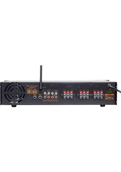 Magıcvoıce MV-1217 USB Bt-Uk 6 Zon Anfi Rms 50W*1CH +4-16-70-100V Trafolu (4767)