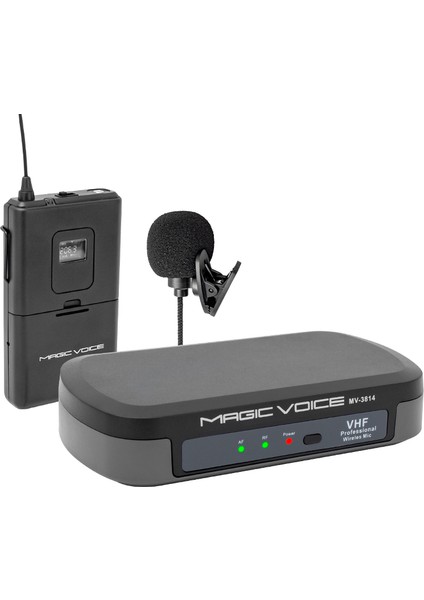 Magıcvoıce MV-3812 Vhf Yaka Tipi Telsiz Mikrofon (4767)