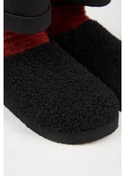 (Orlina) Kadın Tedy Sabo Platform Siyah Terlik fırsatları