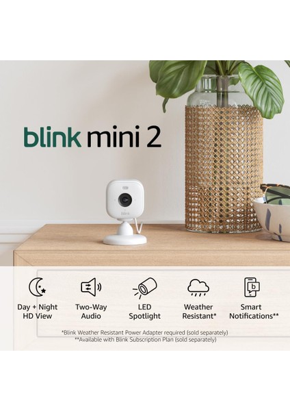 Mini 2 2025 – İç Mekan Akıllı Güvenlik Kamerası