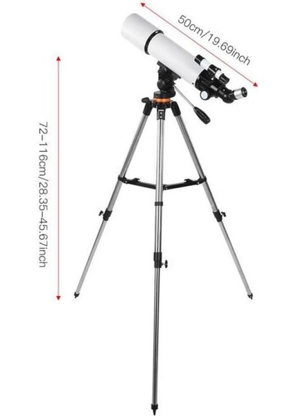 CF50080 Yüksek Netlik Monoküler Kara ve Uzay Teleskobu modelleri