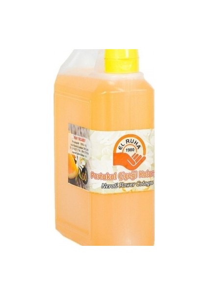 Portakal Çiçeği Kolonyası 60° Çanta (Bidon) 900ML