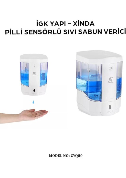 Igk Yapı –Fotoselli Sıvı Sabun Dispanseri (ZYQ80) fırsatları